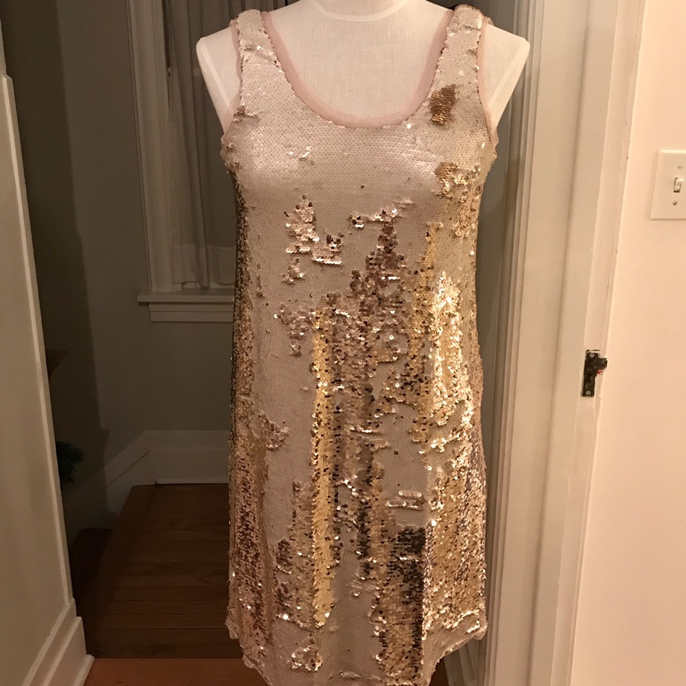 Zara sequin dress